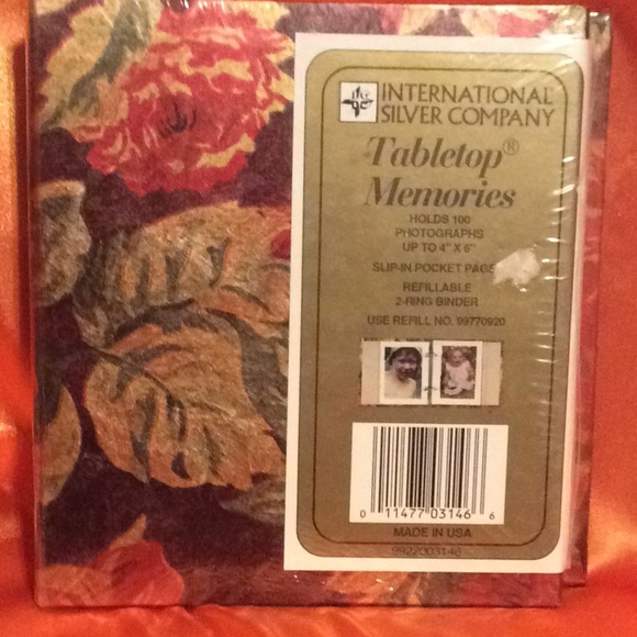 Storage & Organization Tabletop Photo Album Holds 10 Photos Up To 4 X